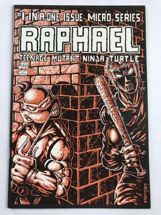 Teenage Mutant Ninja Turtles 1 Raphael One - Issue Micro Series Mirage 1985