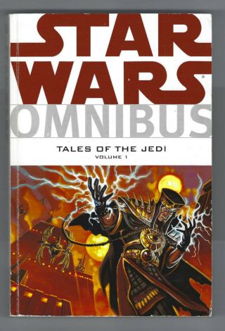 Star Wars Omnibus Tales Of The Jedi Volume 1 Tpb Vol Dark Horse Comics Rare Oop