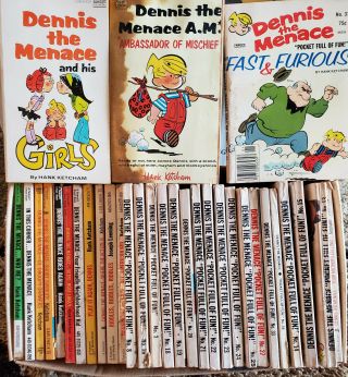 32 Dennis The Menace Comic Books