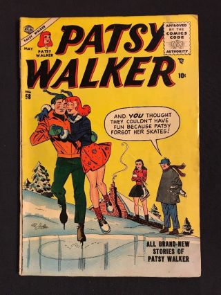 Vintage 1955 Atlas Marvel Comics Patsy Walker Issue 58