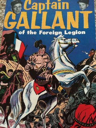 Vintage Captain Gallant Adventure Board Game,  Comic 1955 5