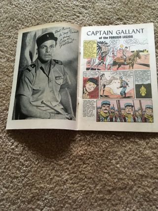 Vintage Captain Gallant Adventure Board Game,  Comic 1955 6