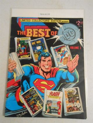 Dc Limited Collectors Edition Treasury (c - 52) 1977 Best Of Dc Vol 1 (6.  0 Fn)