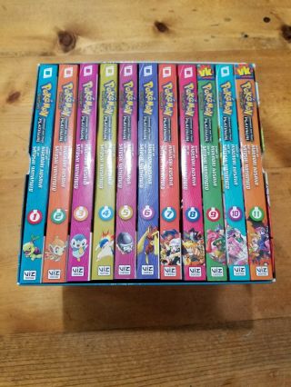 Pokemon Diamond And Pearl Platinum Adventure Manga Books 1 - 11