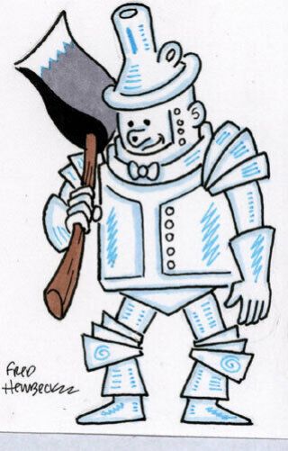 Fred Hembeck Sketch Card: The Tin Man From The Wizard Of Oz 1/1