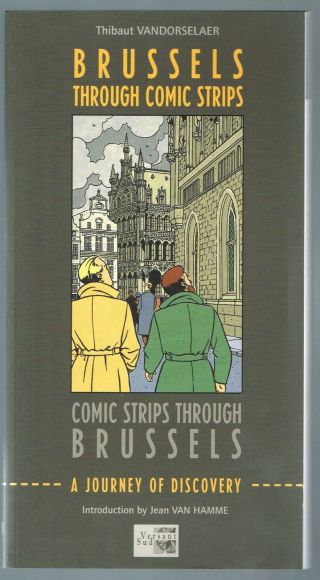 Brussels Thru Comic Strips A Journey Of Discovery (2004,  Paperback 1st Printing)