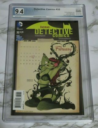 Detective Comics 32 Poison Ivy Dc Bombshells Variant Pgx 9.  4 Ant Lucia