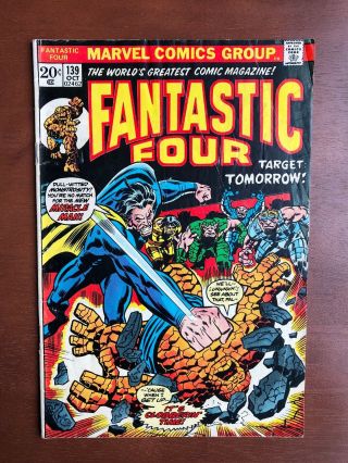 Fantastic Four 139 (1973) 6.  5 Fn Marvel Key Issue Comic Miracle Man Returns