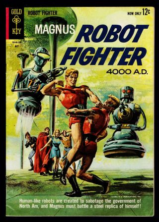 1963 Gold Key Magnus Robot Fighter 2 Fn -