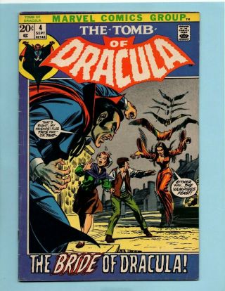 Marvel Comics Tomb Of Dracula | Issue 4 | 1972 1st Series High Res Scans