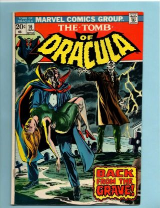 Marvel Comics Tomb Of Dracula | Issue 16 | 1972 1st Series High Res Scans