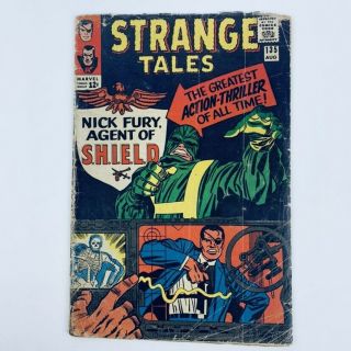 Strange Tales 135 - 1st Appearance Nick Fury,  Hydra,  Shield - Marvel 1965 - Gd