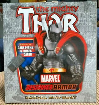 Marvel Bowen Limited Edition Mini - Bust 2008 Mighty Thor Destroyer Armor Avengers 5