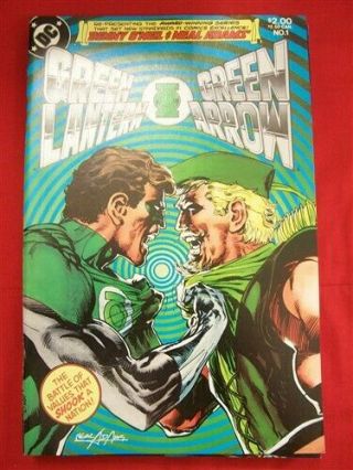 Green Lantern Arrow 1 - 7 Dc Comic Set Complete Denny O 