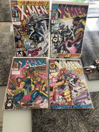 Marvel Comics The Uncanny X - Men 281 282 283 285 Bishop 1991 Comic Book Nm