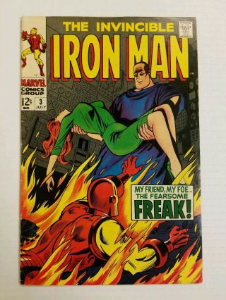 Iron Man 3 (july 1968) Silver Age.  Marvel.  Iron Man