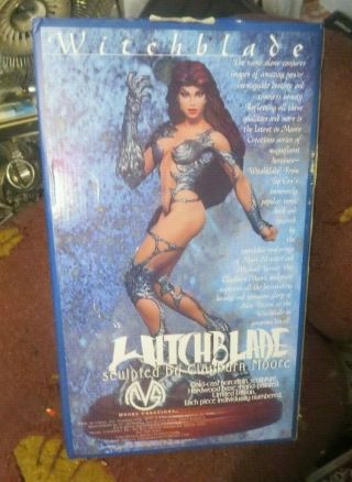 Witchblade Moore Creations Topcow 13 " Porcelain Statue 4471/5000
