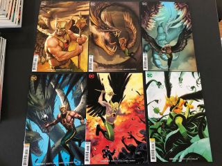 Hawkman (2018) 1 - 13 Robert Venditti Bryan Hitch All Variant Covers