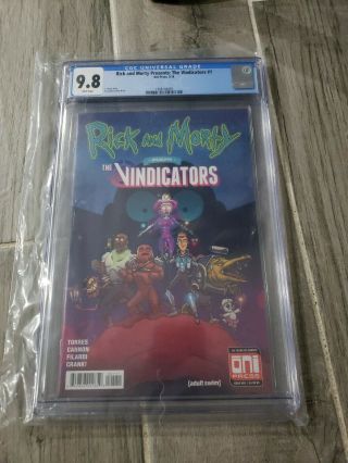 Rick And Morty: The Vindicators 1 Cgc 9.  8