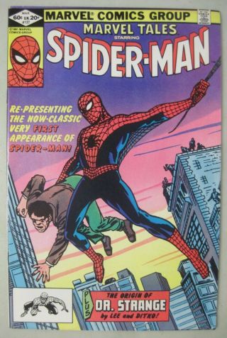 Marvel Tales 137 Reprints Fantasy 15 1st Appearance Of Spider - Man