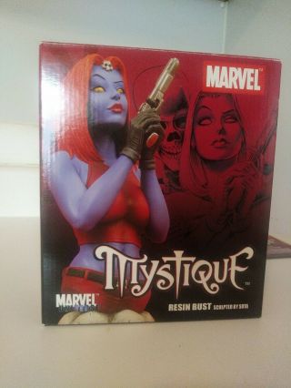 Marvel Universe Mystique Resin Bust Sculpted By Sota 709/2500 4