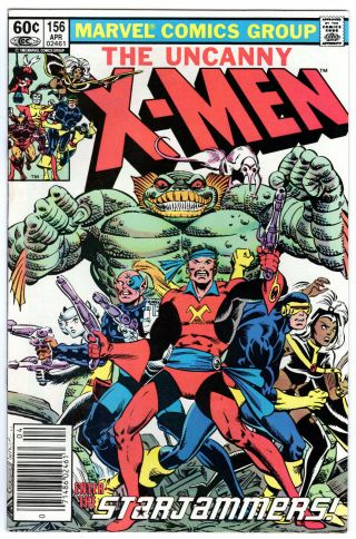 Uncanny X - Men 156 and 157,  Starjammers,  Deathbird,  Brood,  Imperial Guard 2