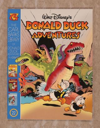 Carl Barks Library (donald Duck Adventures) 22 1995 Vf - 7.  5
