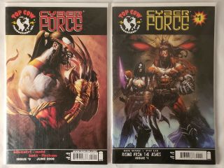 Cyberforce 0 1 - 6 (image 2006) Complete Set Nm 9.  4