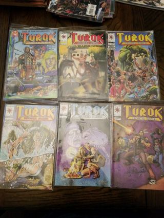 Turok Dinosaur Hunter Comics 0 - 14,  16 - 24,  26 - 39