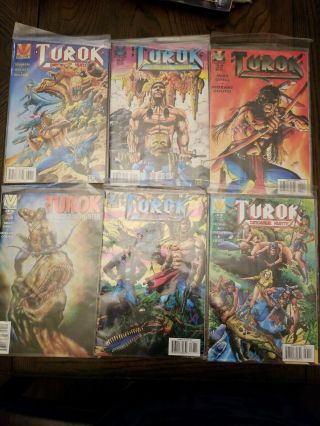 Turok Dinosaur Hunter Comics 0 - 14,  16 - 24,  26 - 39 6