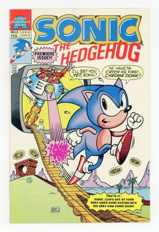 Sonic The Hedgehog (mini - Series) 0 1993 Fn - 5.  5