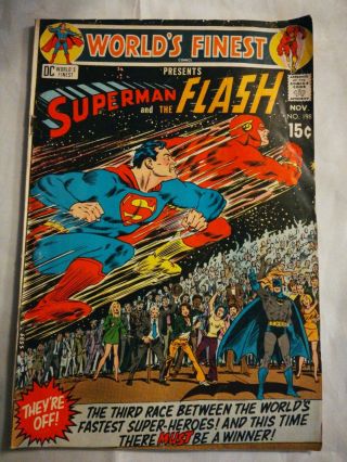 1970 Superman And The Flash Dc World 