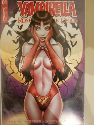 Vampirella Roses For The Dead 1 Tucci Cover And Lisner Cover