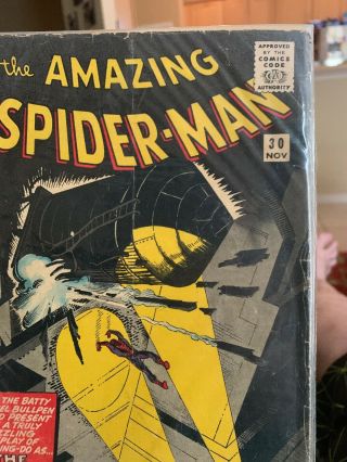 The Spider - Man 30 Marvel 1965 1st appearance of Cat Burgler Affordable 2