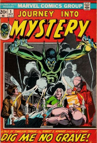 Journey Into Mystery V.  2 1 October 1972 Vf/nm Marvel Classic