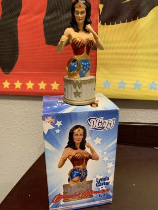 Dc Comics Lynda Carter As Wonder Woman Bust 0968/3000 - Retired