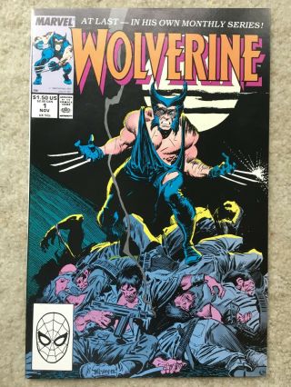 Wolverine 1,  Vol 2.  1989,  1st Regular Series Key Book