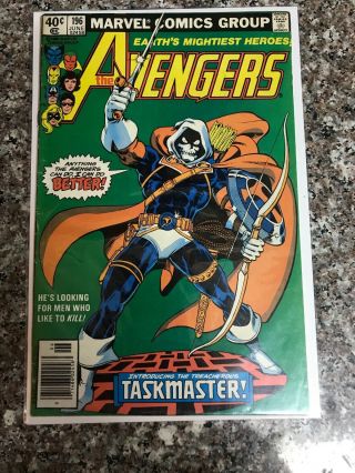 The Avengers 196 (marvel) 1st Full App Of Taskmaster Hot Book 