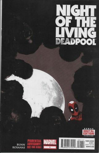 Night Of The Living Deadpool 1 - 4 Nm Complete Series Full Run 2014 Marvel