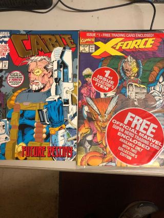 X - Force - 1 (jul 1997,  Marvel) And Cable 1