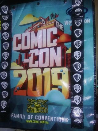 Comic Con 2019 Bag Dc Young Justice Magazines,  Comic,  Souvenir Book