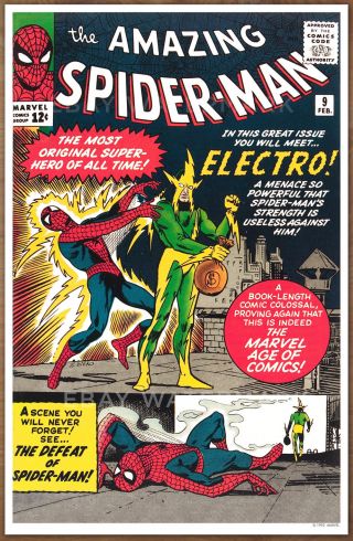 Spider Man 9 Poster Art Print 