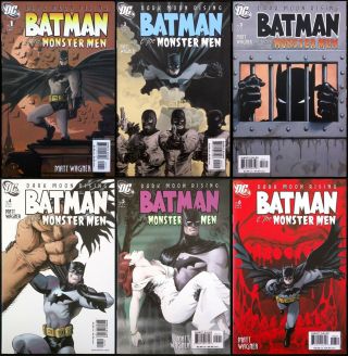 Batman And The Monster Men 1 - 6 Complete Set.  Matt Wagner Dc 2006
