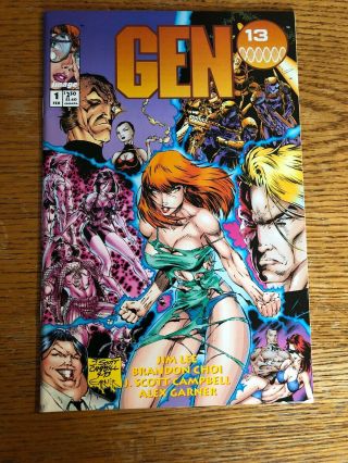 Gen 13 1 Image Comics 1993 J Scott Campbell Comic 1st First Print