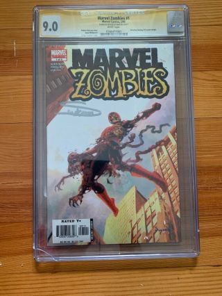 Marvel Zombies 1 Cgc 9.  6 Fantasy 15 Cover Homage White Pages