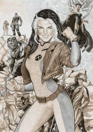 Rogue,  X - Men Art By Jefter