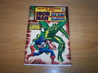 Tales Of Suspense 84 Iron Man Captain America Vol.  1 No.  84 Dec.  1966 Fn/vf 7.  0