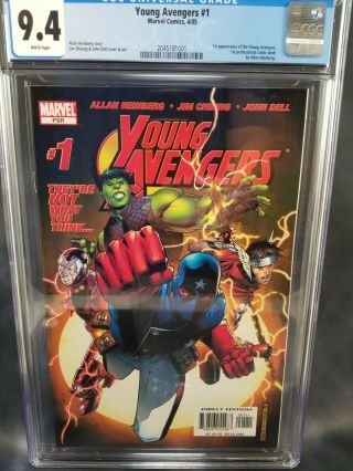 Young Avengers 1 Cgc 9.  4,  First Kate Bishop