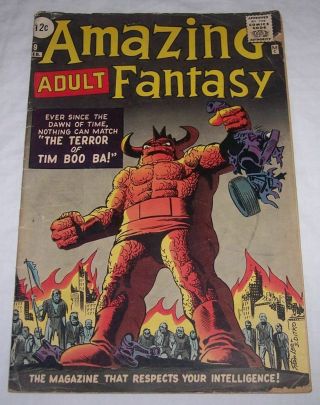Adult Fantasy No.  9 Steve Ditko Stan Lee February 1962 Marvel Comics