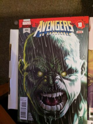 Avengers 684 1st Printing (2018) 1st Appearance Of Immortal Hulk/ih 